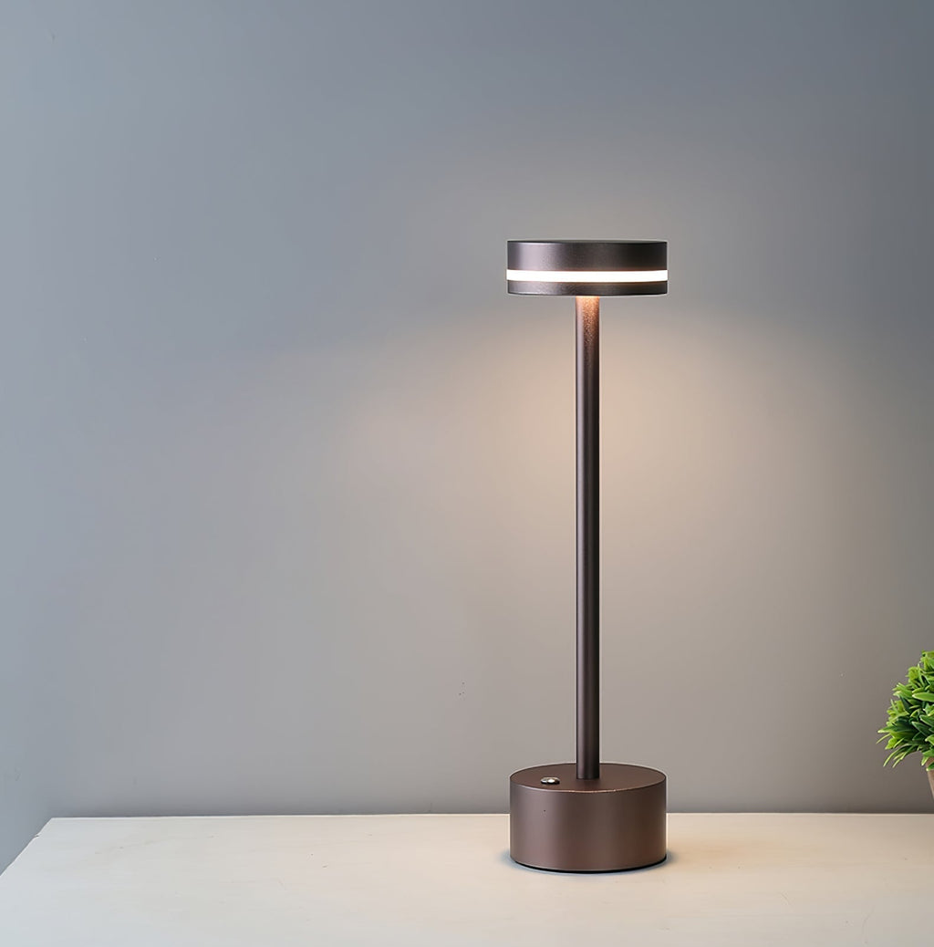 LumaFable Warm Glow LED Table Lamp — USB Rechargeable