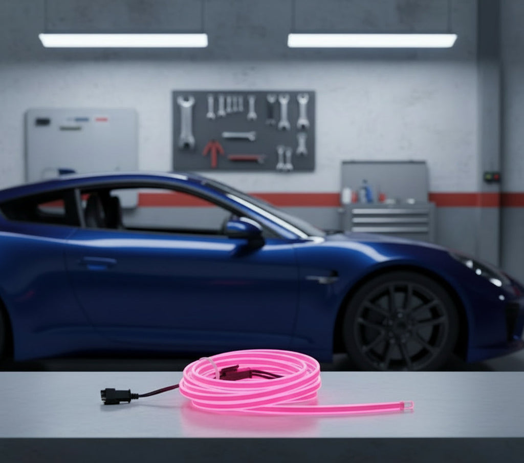 NovaGlow Car Interior LED Light Strip — Customizable Ambient Mood Lighting