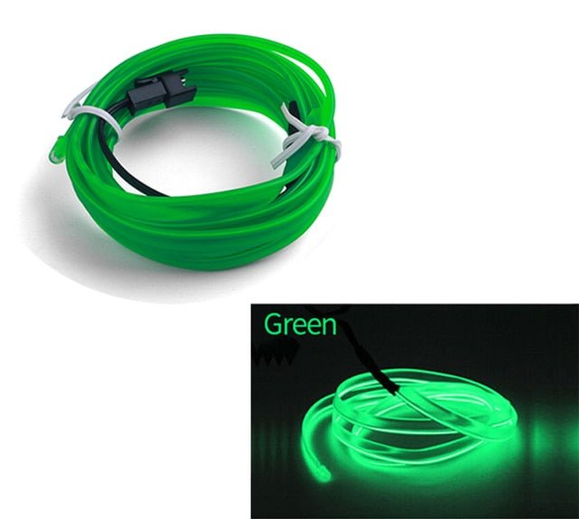 NovaGlow Car Interior LED Light Strip — Customizable Ambient Mood Lighting