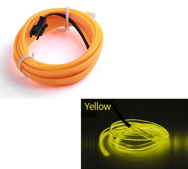 NovaGlow Car Interior LED Light Strip — Customizable Ambient Mood Lighting