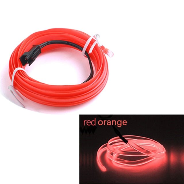 NovaGlow Car Interior LED Light Strip — Customizable Ambient Mood Lighting