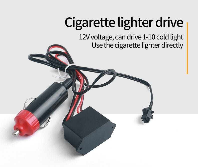 NovaGlow Car Interior LED Light Strip — Customizable Ambient Mood Lighting