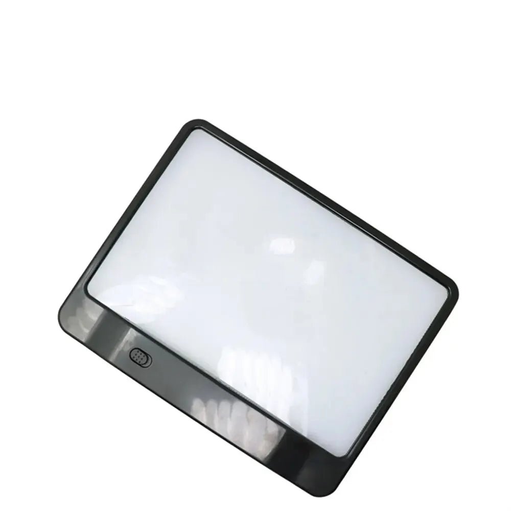 3x LED Page Magnifier — Full-Width Lens, Integrated Even Illumination