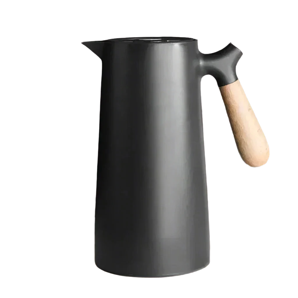 1000ml Double-Walled Thermos — Stainless Steel, Hot & Cold