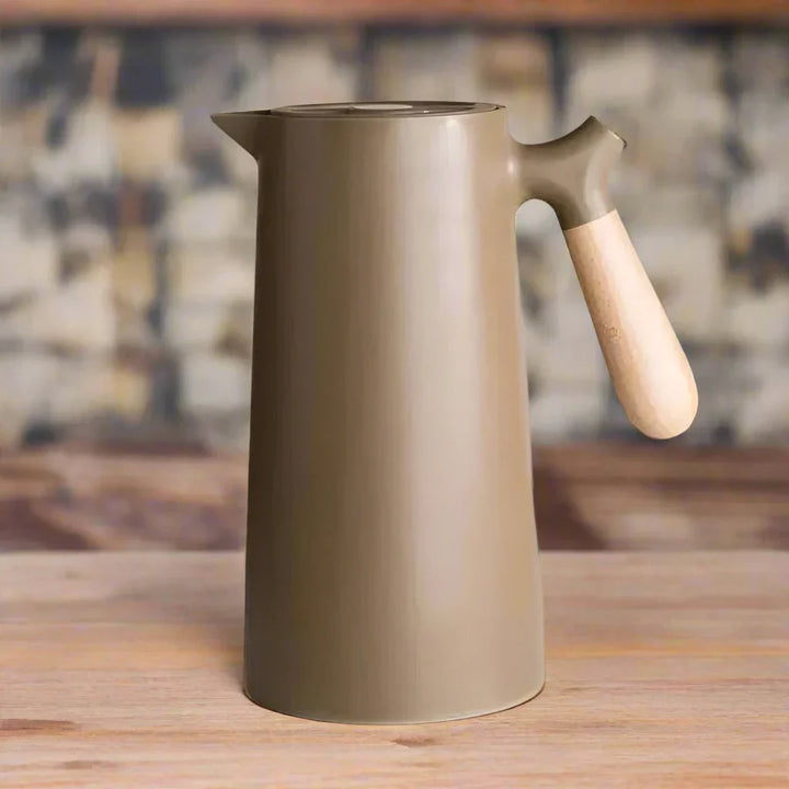 1000ml Double-Walled Thermos — Stainless Steel, Hot & Cold