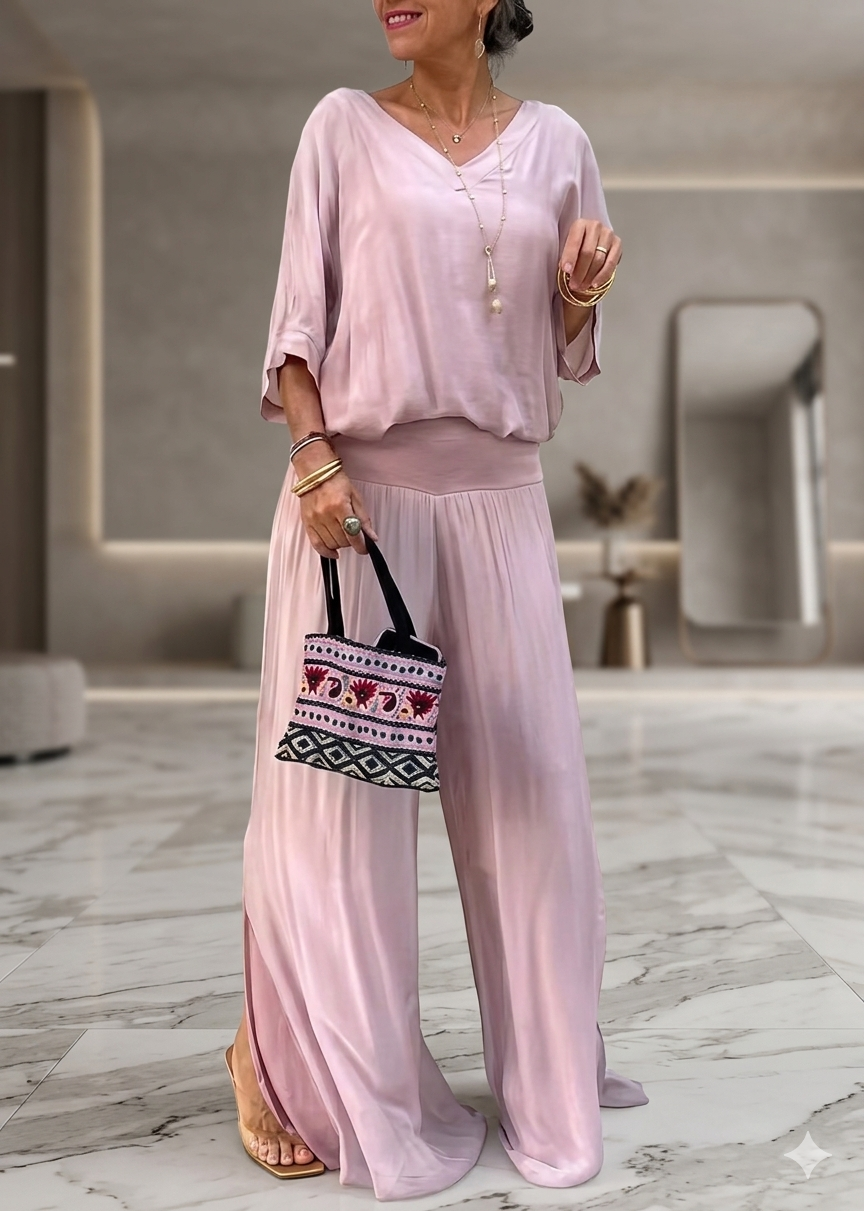 Ensemble Deux Pièces Chiffon Léger