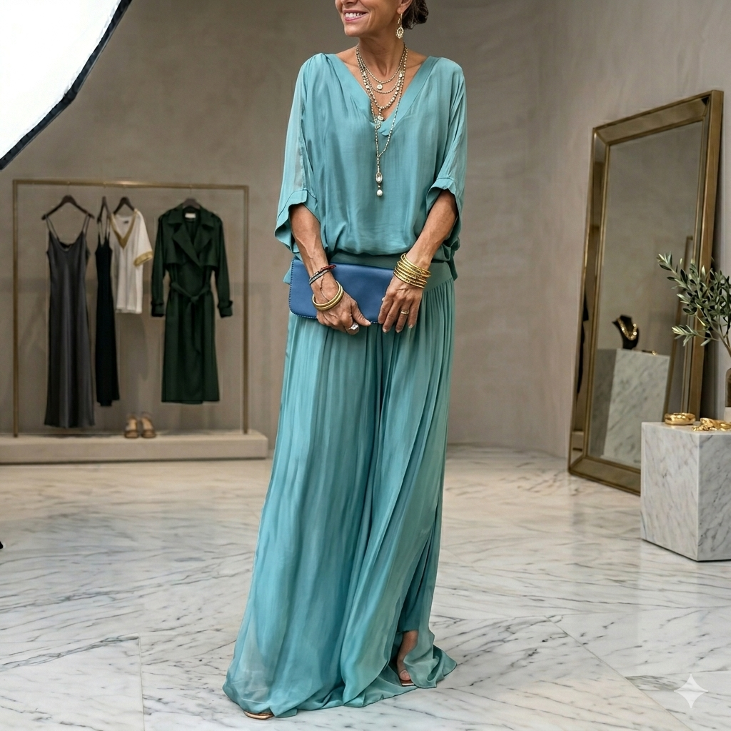 Ensemble Deux Pièces Chiffon Léger