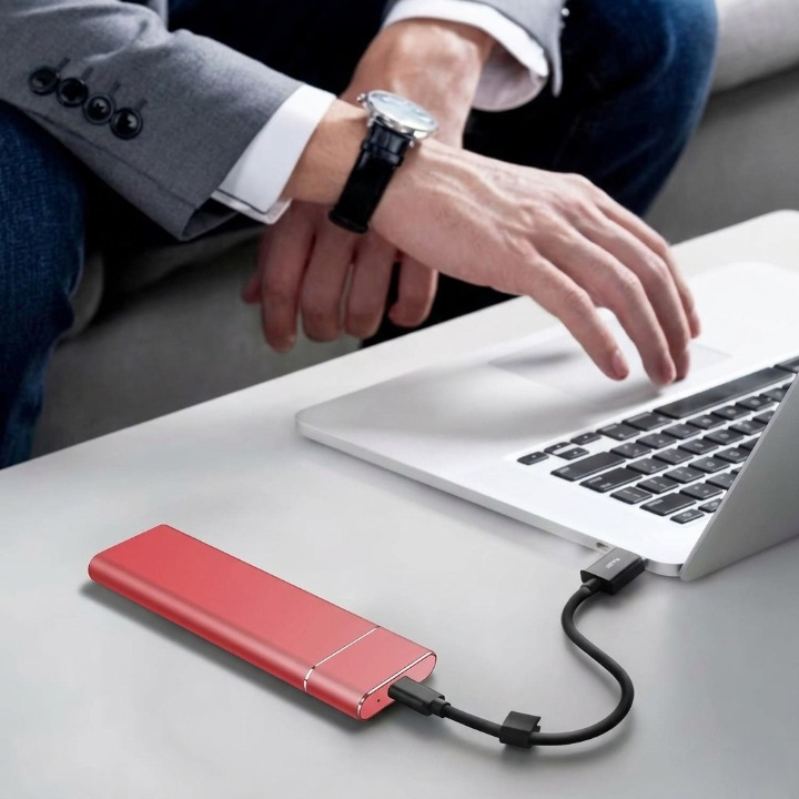 Externí SSD 8TB - USB 3.1 Type-C, hliníkový, 4 barvy