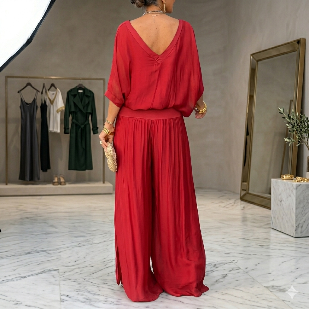 Ensemble Deux Pièces Chiffon Léger