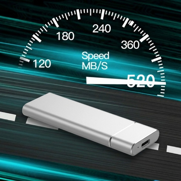 Externí SSD 8TB - USB 3.1 Type-C, hliníkový, 4 barvy