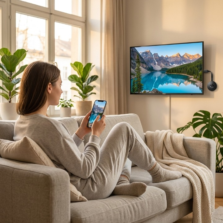 1080p Wireless HDMI Stream Adapter for Screen Mirroring