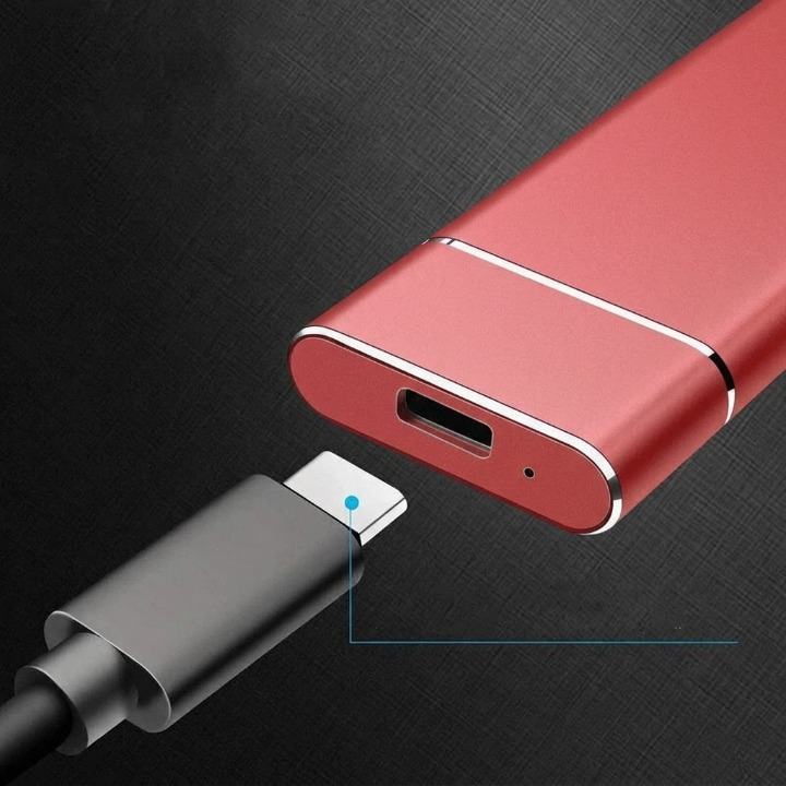Externí SSD 8TB - USB 3.1 Type-C, hliníkový, 4 barvy