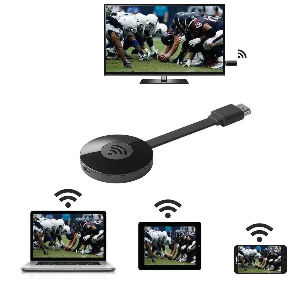 1080p Wireless HDMI Stream Adapter for Screen Mirroring
