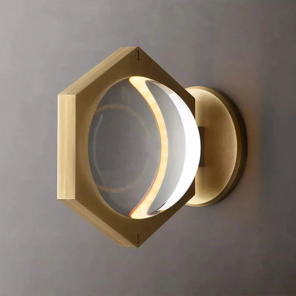 Genius LED Crystal Orb Wall Sconce | wildoxy