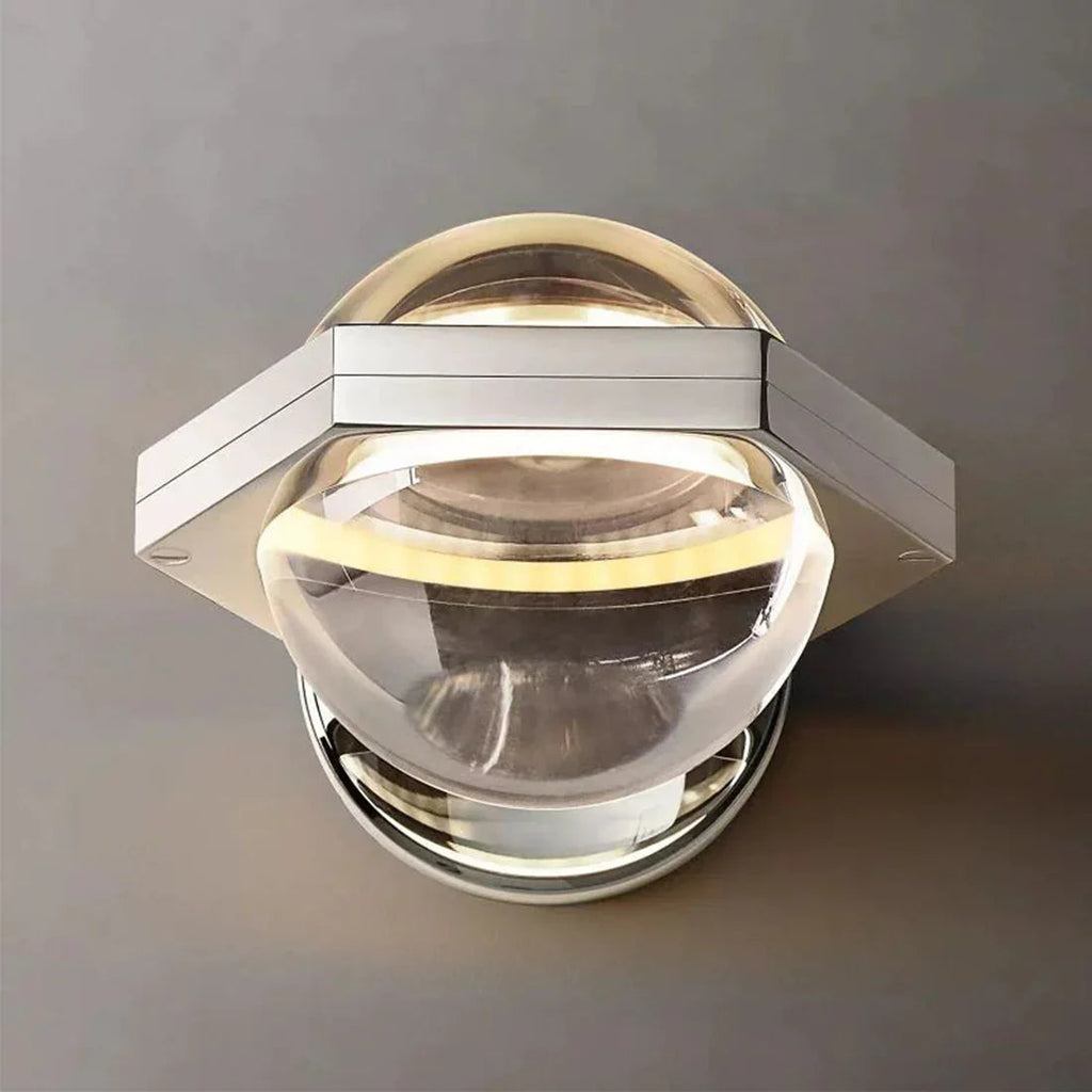 Genius LED Crystal Orb Wall Sconce | wildoxy