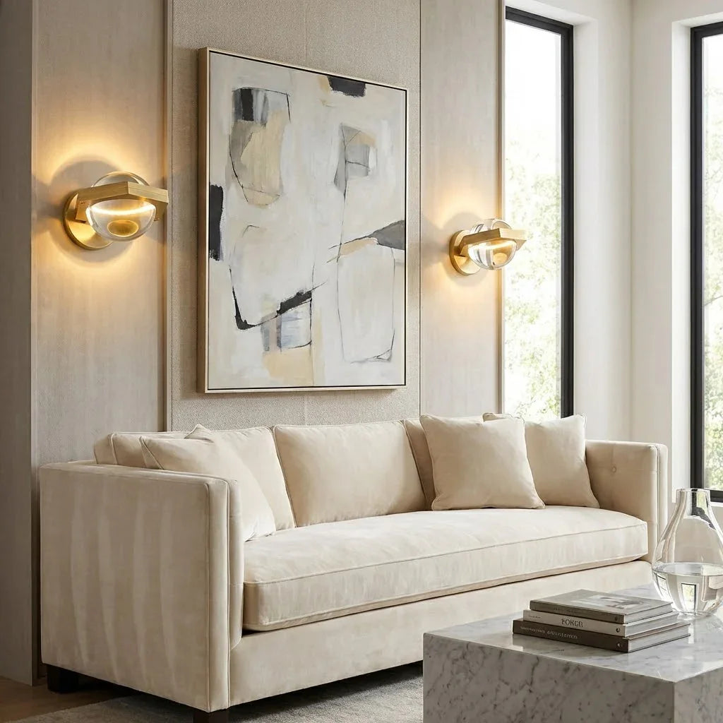 Genius LED Crystal Orb Wall Sconce | wildoxy