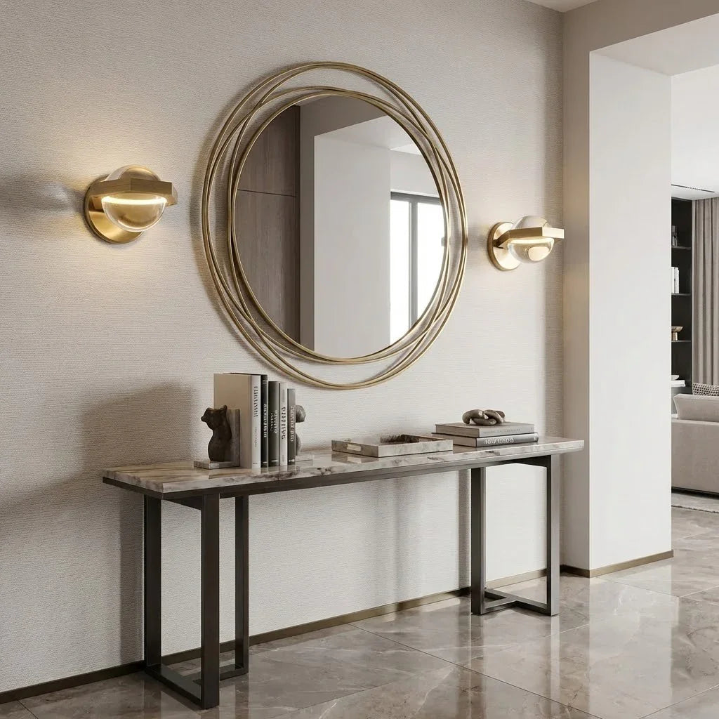 Genius LED Crystal Orb Wall Sconce | wildoxy