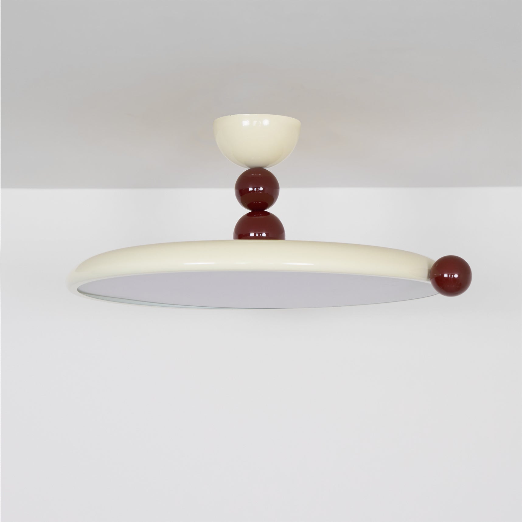 Lunara Acrylic Diffuser Ceiling Lamp — Luxe Finish