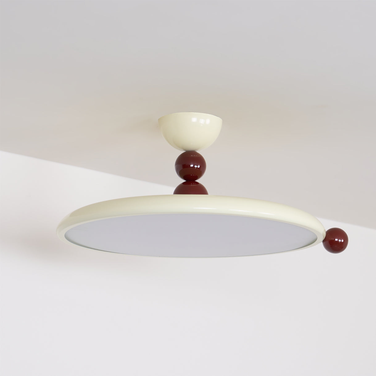 Lunara Acrylic Diffuser Ceiling Lamp — Luxe Finish