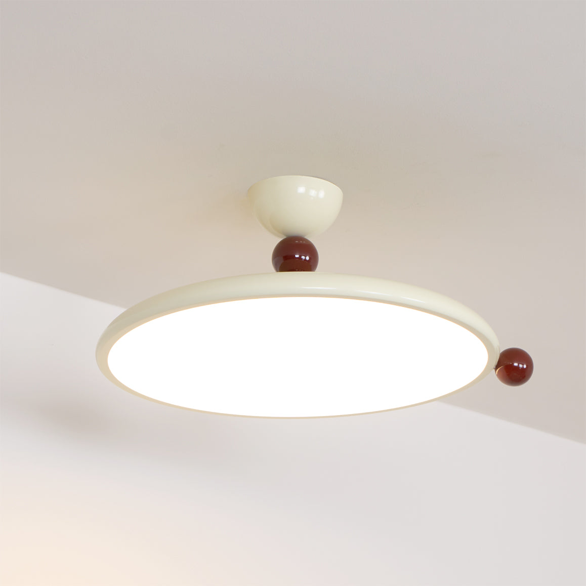 Lunara Acrylic Diffuser Ceiling Lamp — Luxe Finish