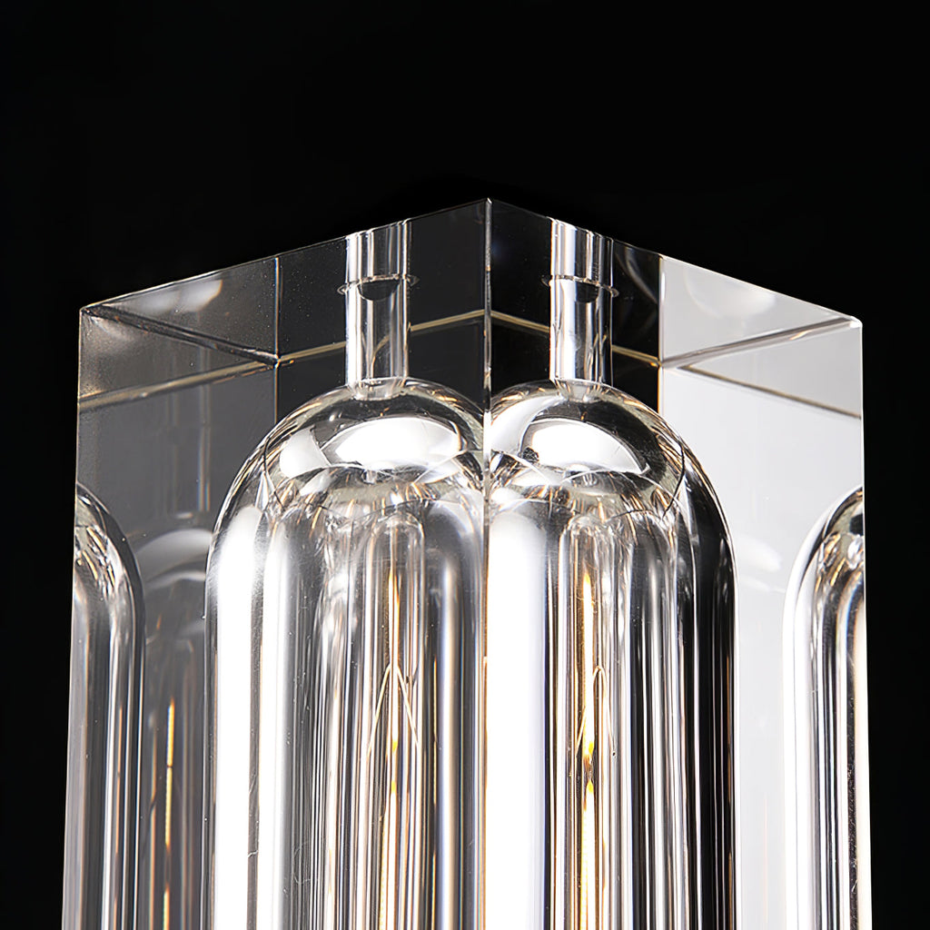 Veloria Modern Elegant Desk Lamp — Brass and Gold Finish, Crystal Accents