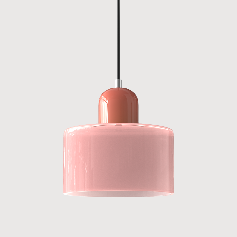 Modern Minimalist Colorful Glass Pendant Light