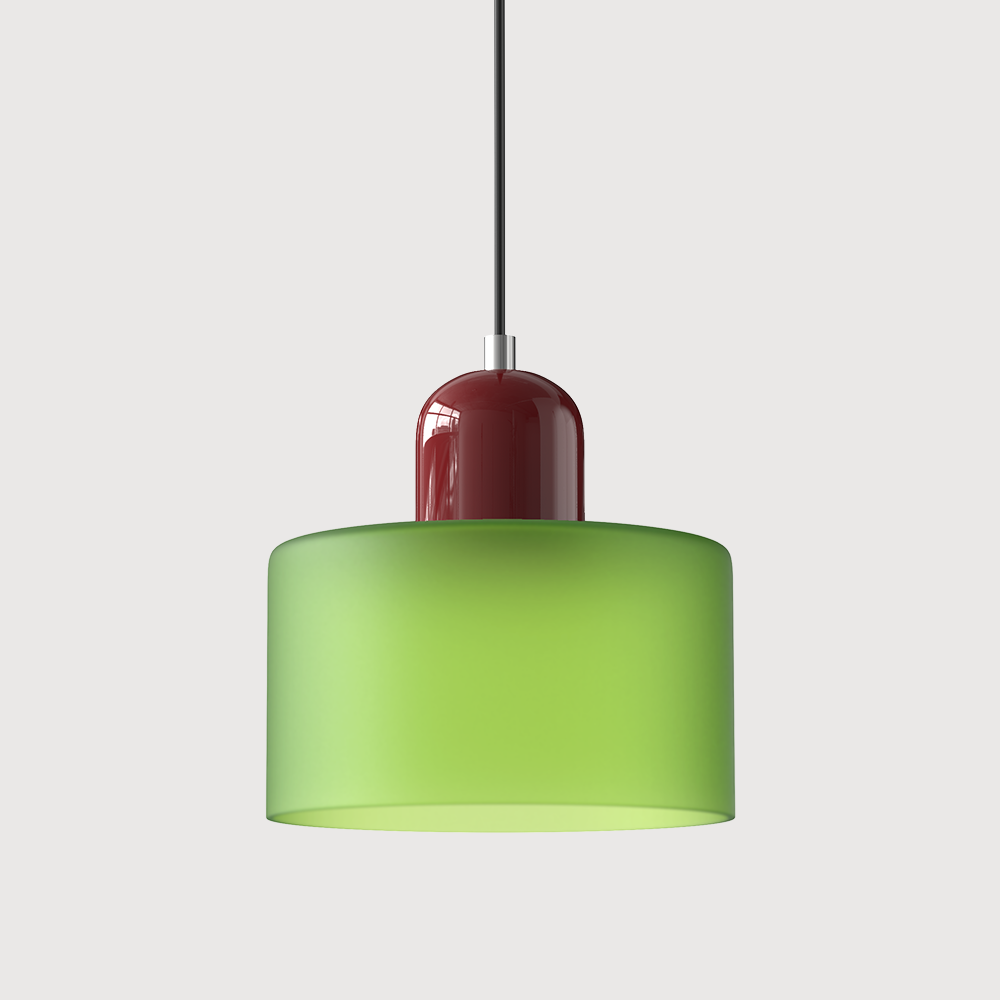 Modern Minimalist Colorful Glass Pendant Light