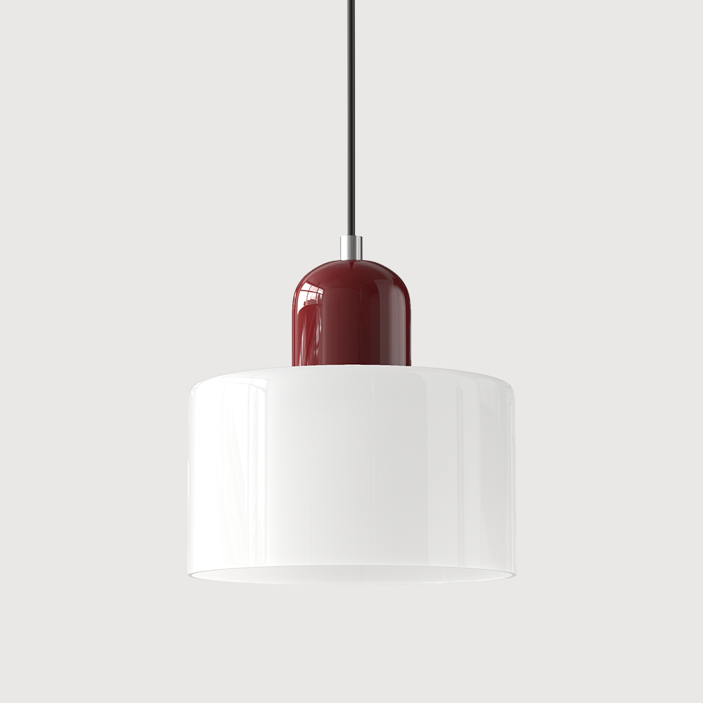 Modern Minimalist Colorful Glass Pendant Light