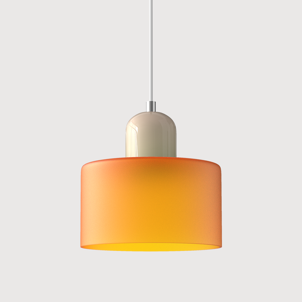 Modern Minimalist Colorful Glass Pendant Light