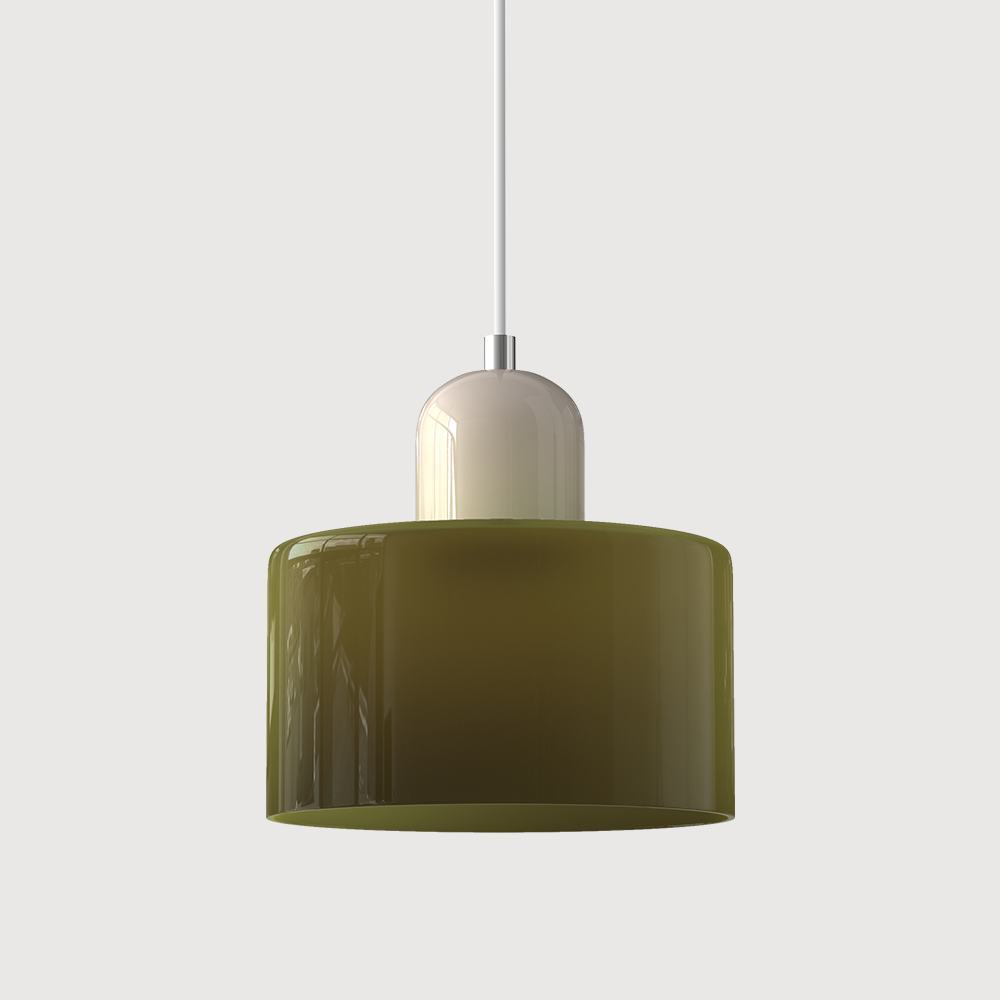 Modern Minimalist Colorful Glass Pendant Light