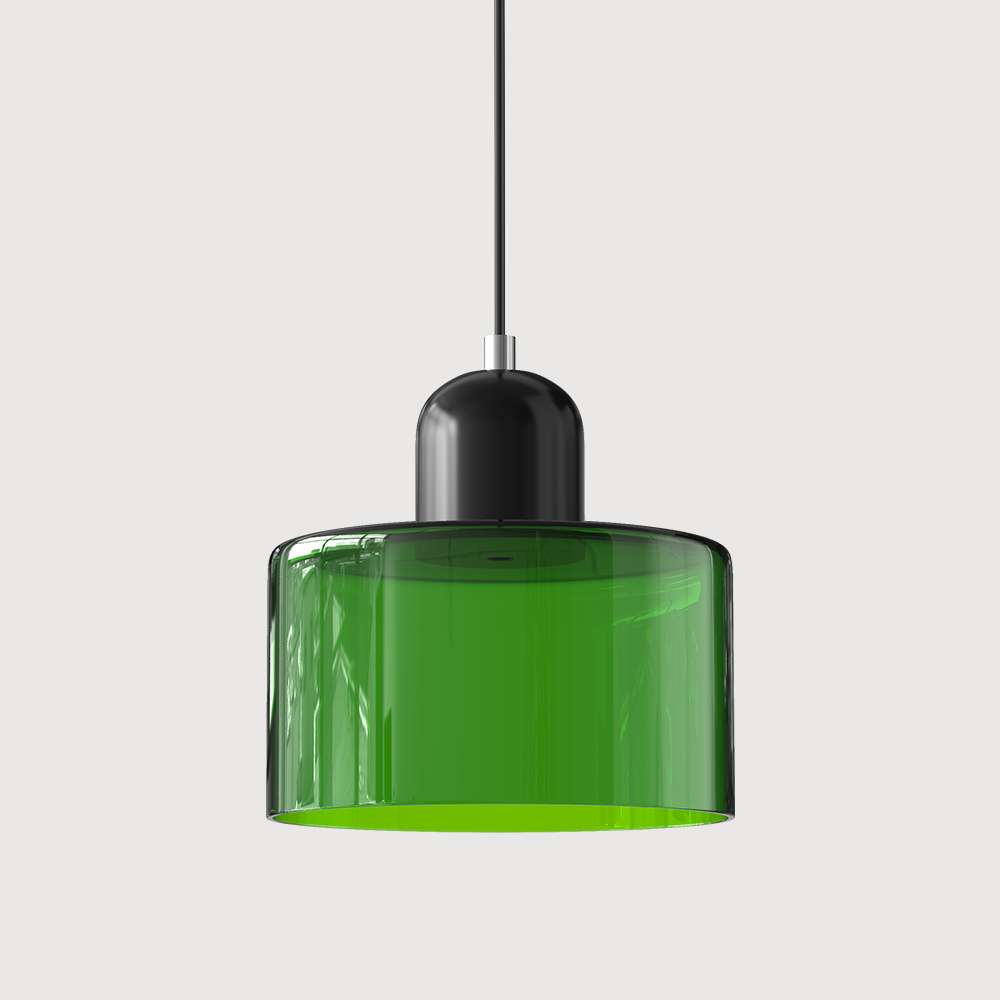Modern Minimalist Colorful Glass Pendant Light