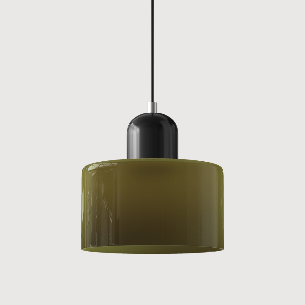 Modern Minimalist Colorful Glass Pendant Light