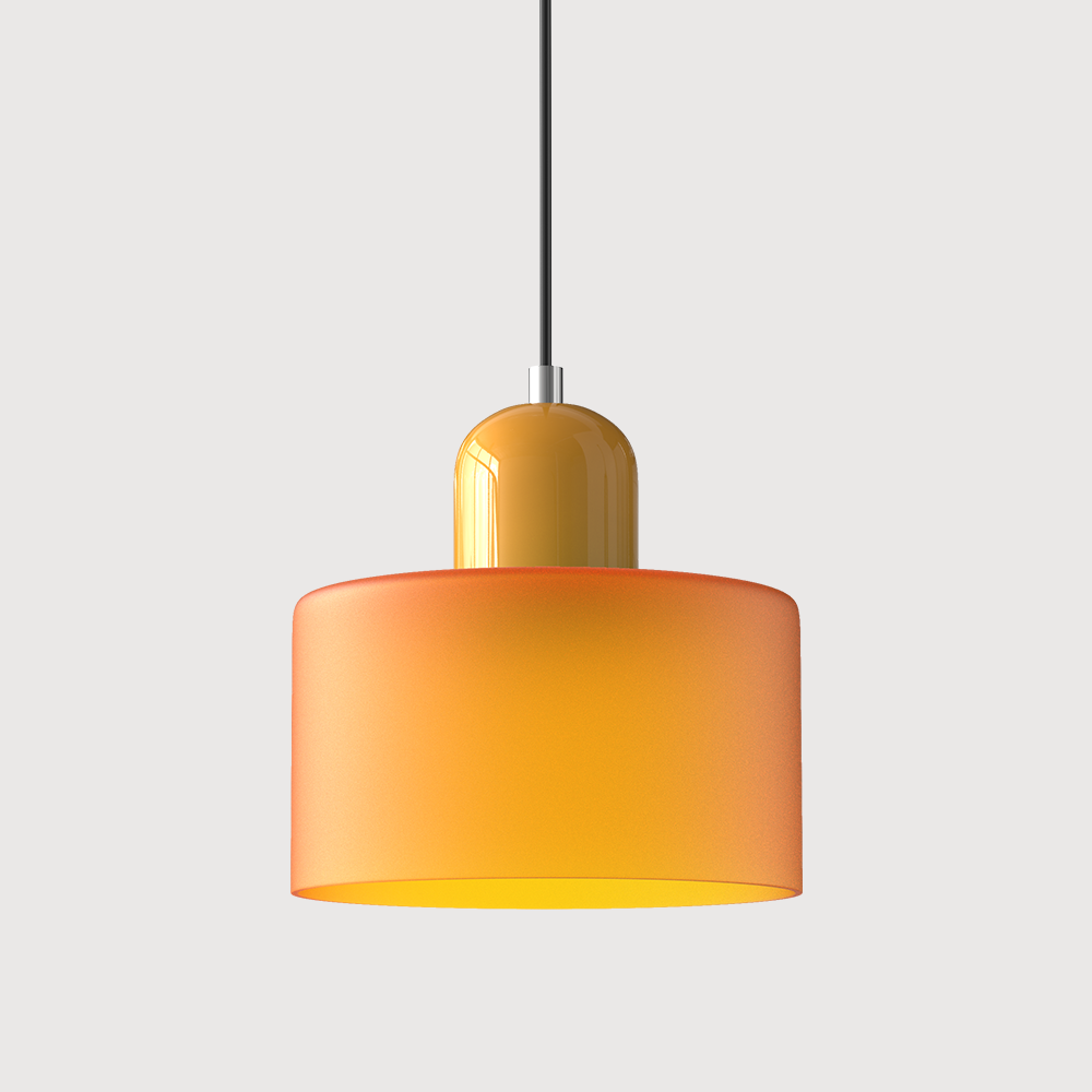 Modern Minimalist Colorful Glass Pendant Light