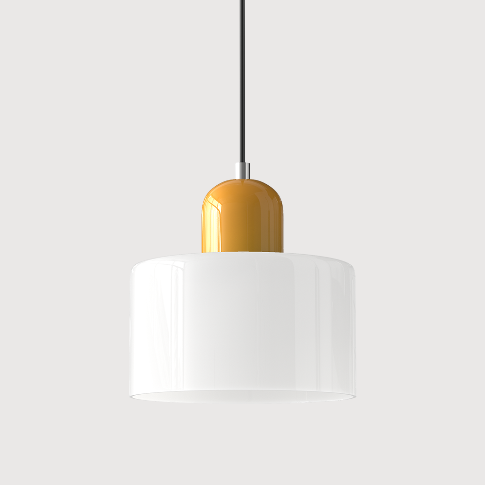 Modern Minimalist Colorful Glass Pendant Light