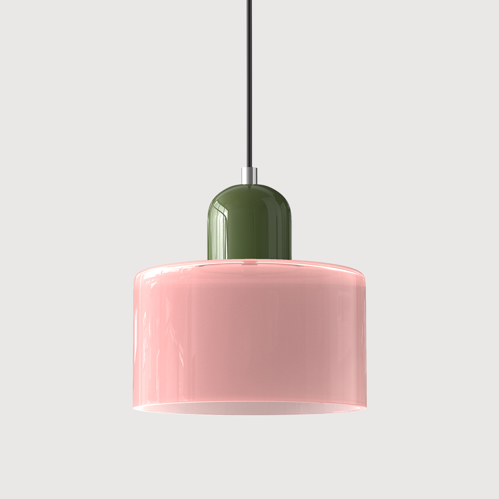 Modern Minimalist Colorful Glass Pendant Light