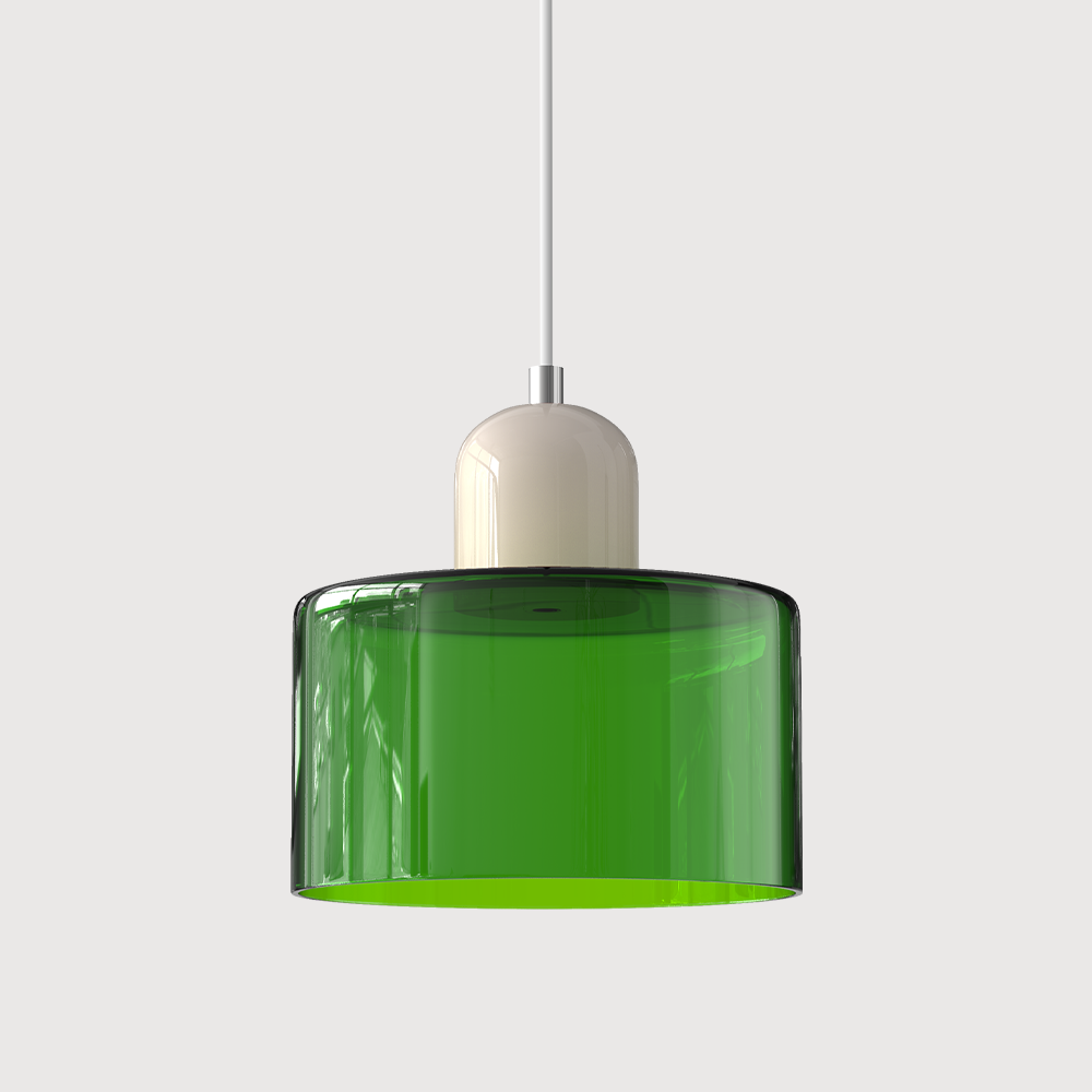 Modern Minimalist Colorful Glass Pendant Light