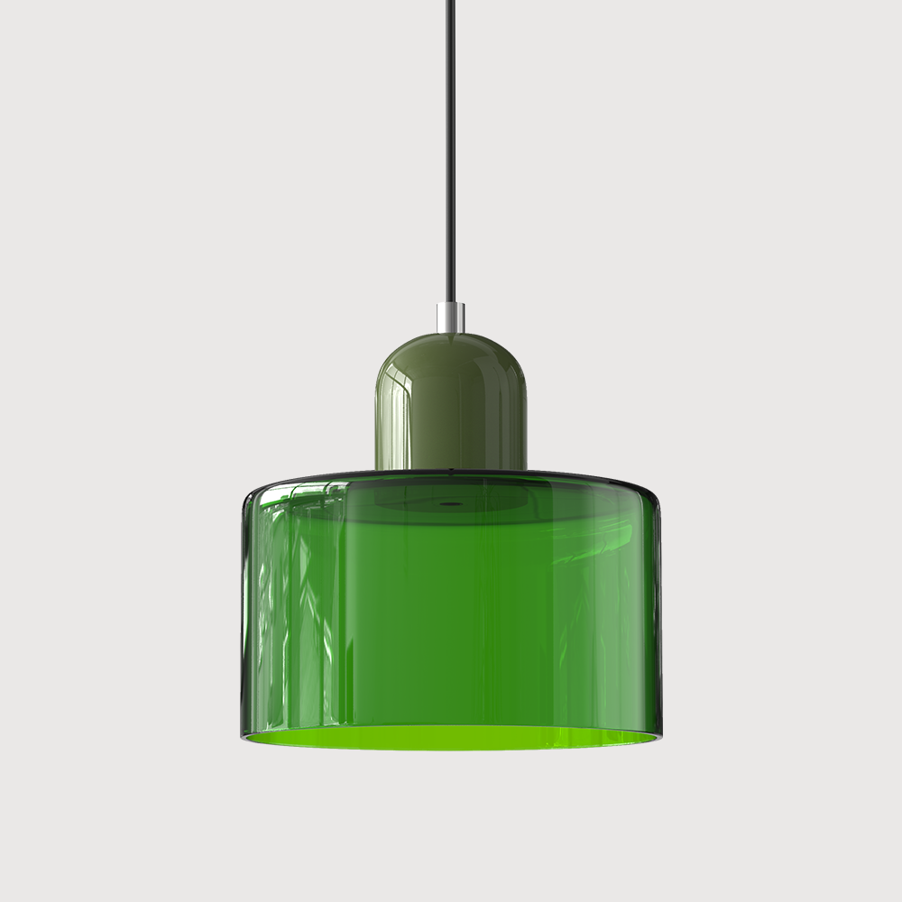 Modern Minimalist Colorful Glass Pendant Light