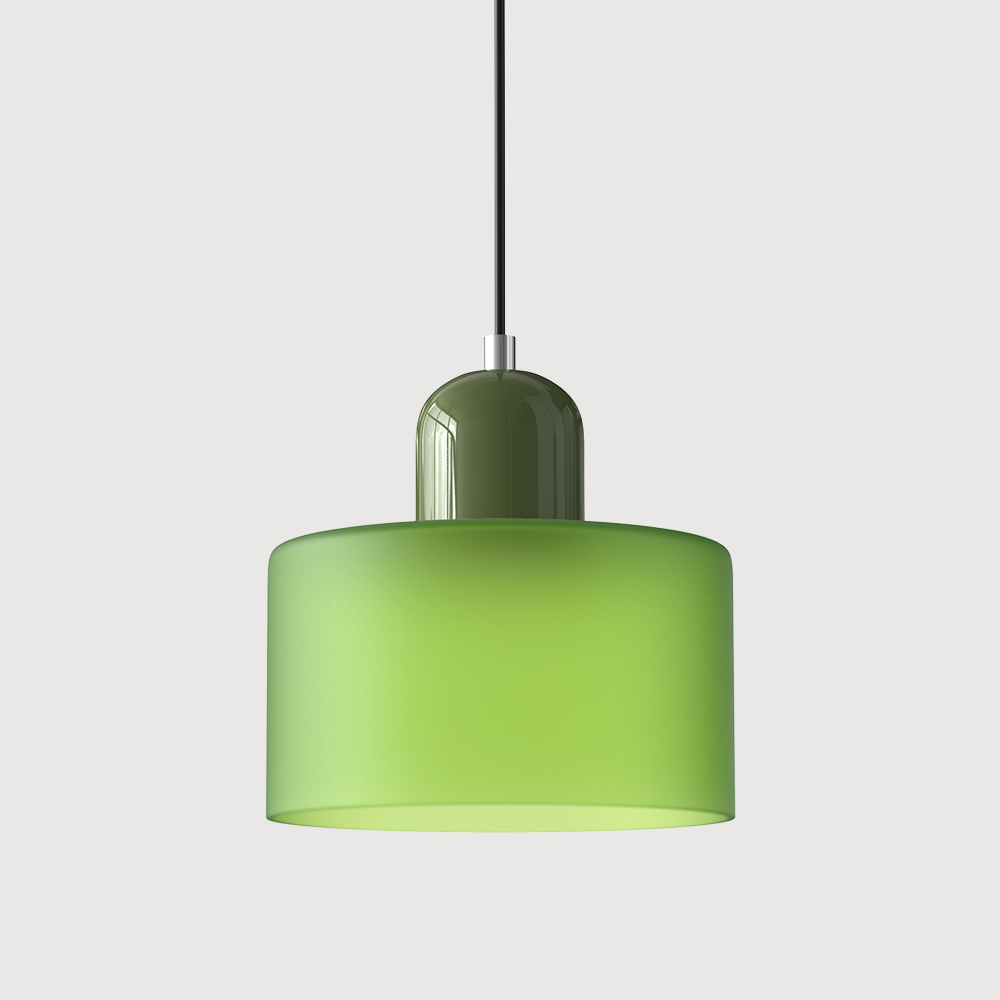 Modern Minimalist Colorful Glass Pendant Light