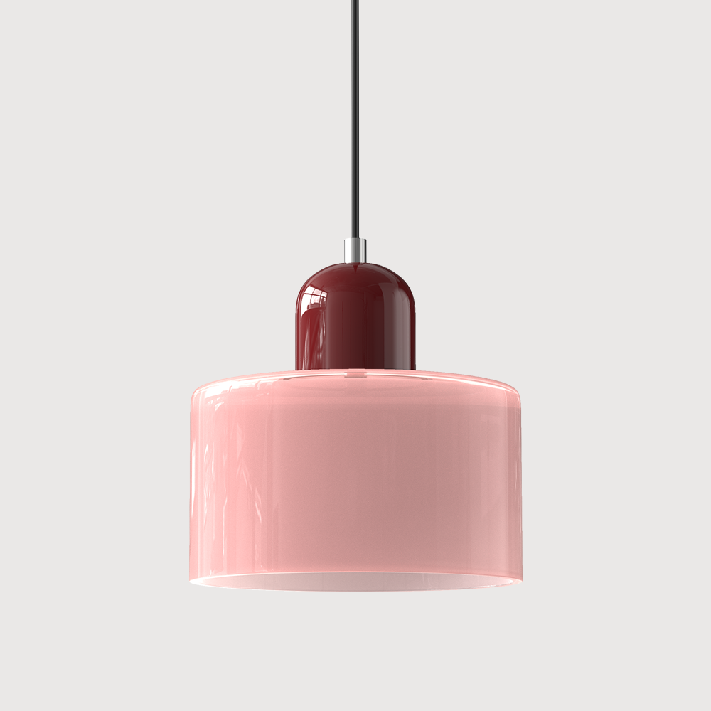 Modern Minimalist Colorful Glass Pendant Light