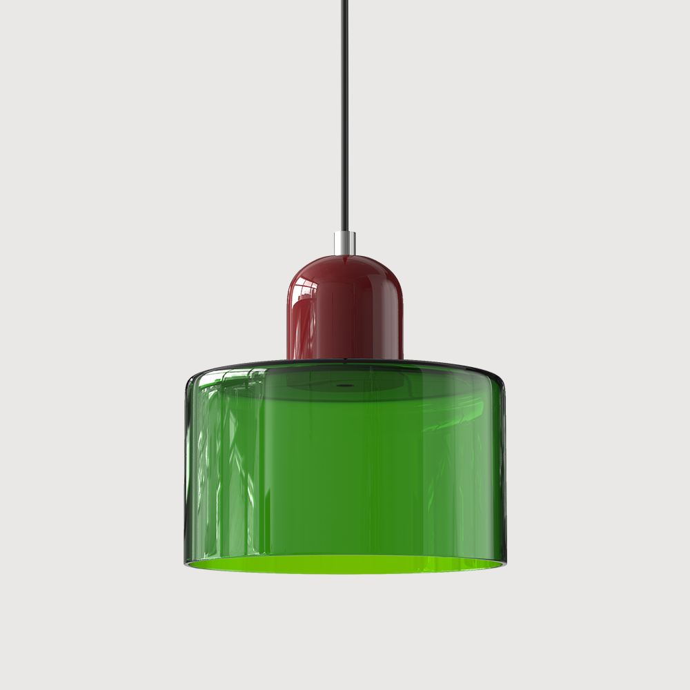 Modern Minimalist Colorful Glass Pendant Light