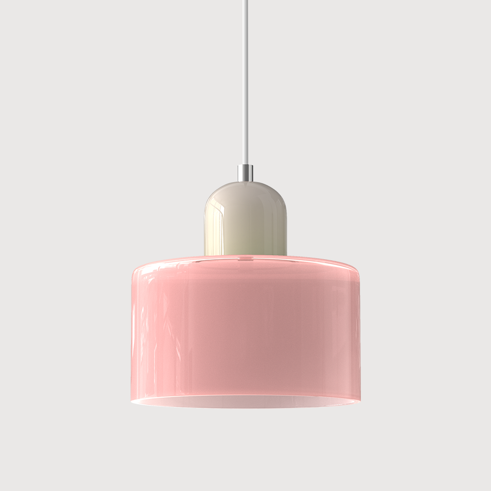 Modern Minimalist Colorful Glass Pendant Light