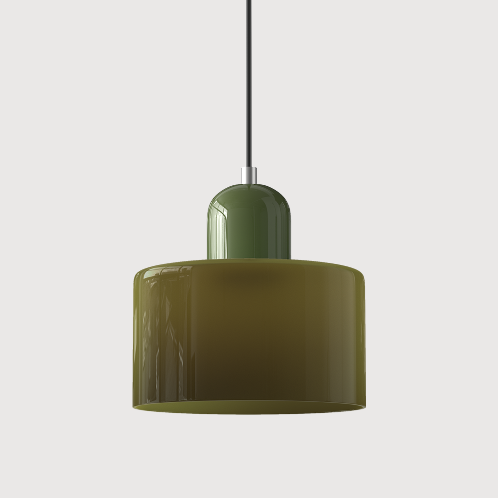 Modern Minimalist Colorful Glass Pendant Light