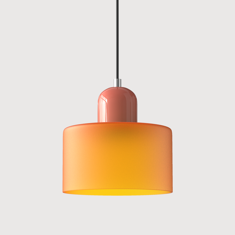 Modern Minimalist Colorful Glass Pendant Light
