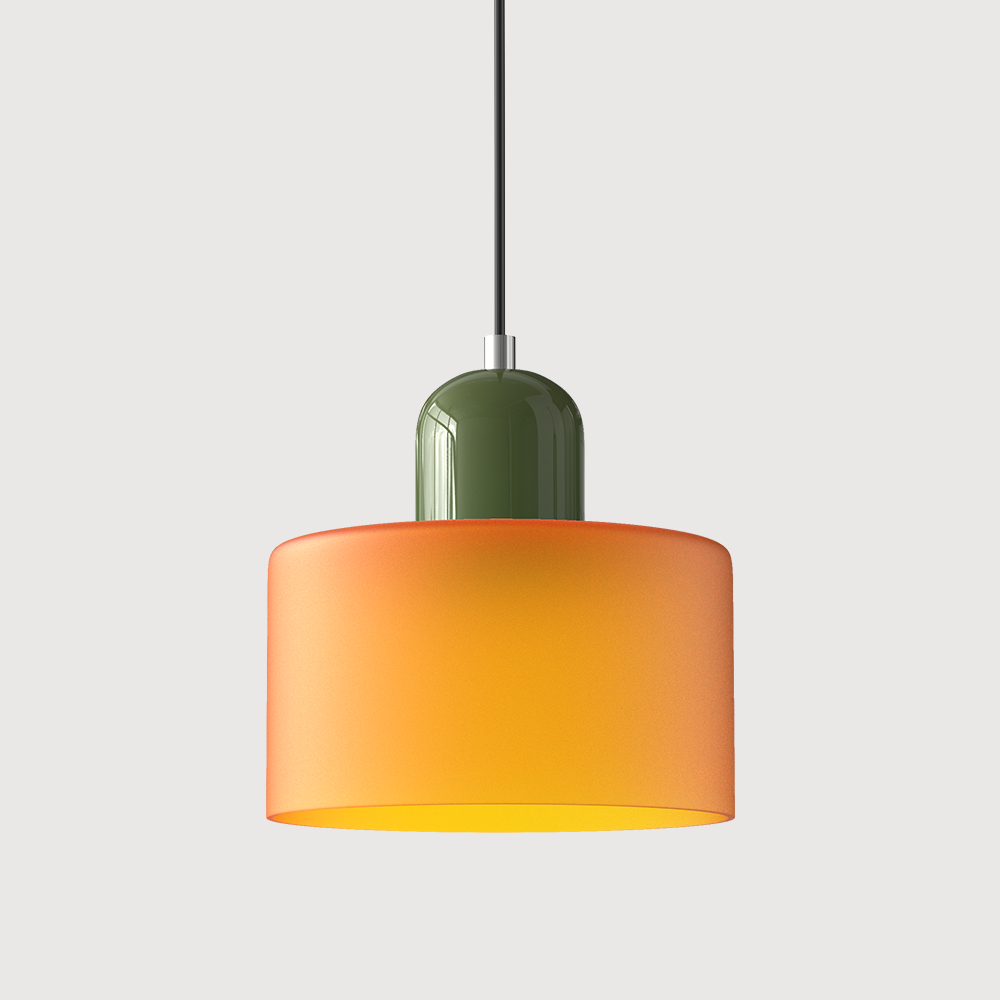 Modern Minimalist Colorful Glass Pendant Light