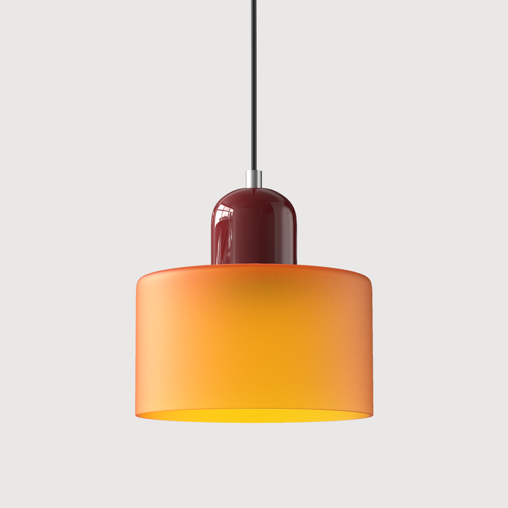 Modern Minimalist Colorful Glass Pendant Light