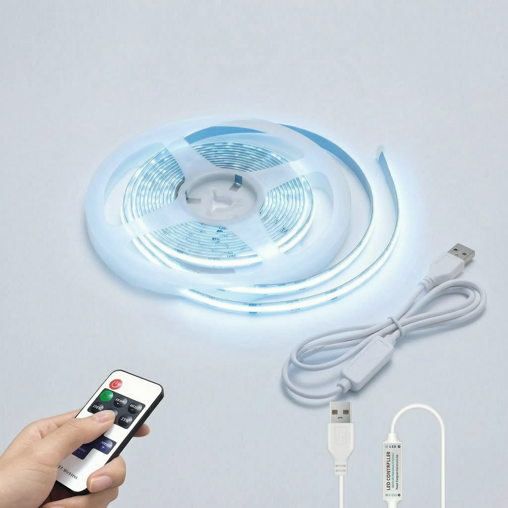 Flexible COB LED Strip -  Under-Cabinet Lighting - Wildoxy