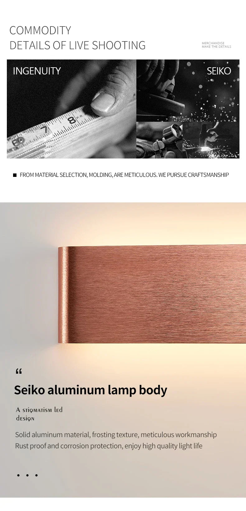 APHRODITE Ultra-Thin Aluminum LED Wall Lamp, Acrylic Shade