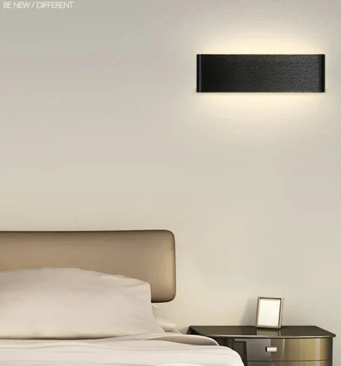 APHRODITE Ultra-Thin Aluminum LED Wall Lamp, Acrylic Shade