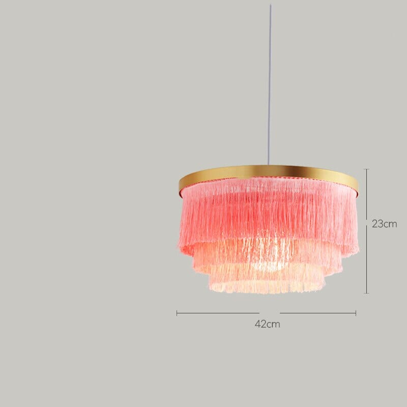 LunaBoho Adjustable Suspension Pendant Light — Custom Hang Height