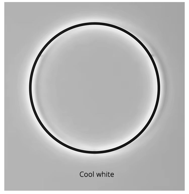 Sun Shaped Round Wall Lamp — Bright LED Lighting, AC 90-260V Compatible